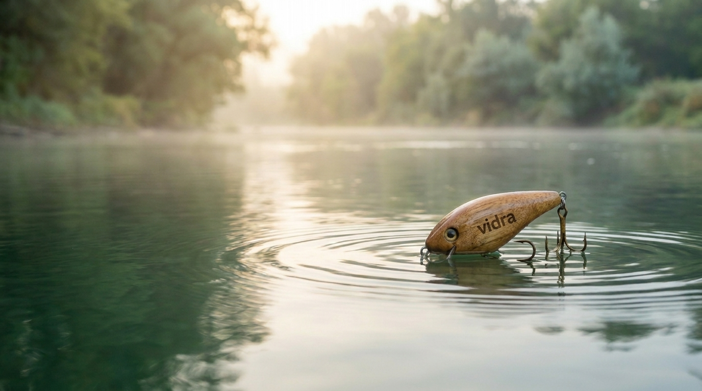 Vidra Lures Hero 2 - Wobbler im Fluss